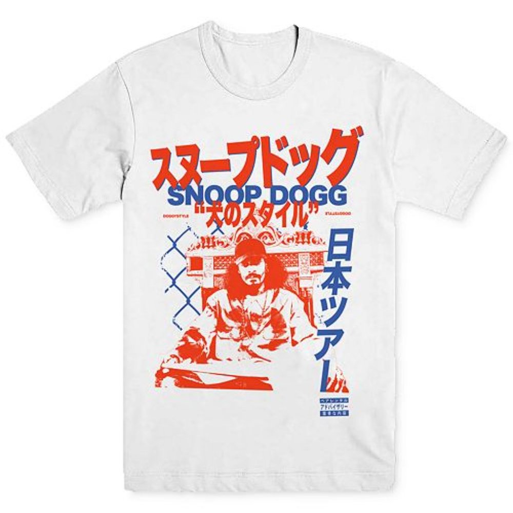 Merch Traffic Men Snoop Dog Kanji TShirt Small New